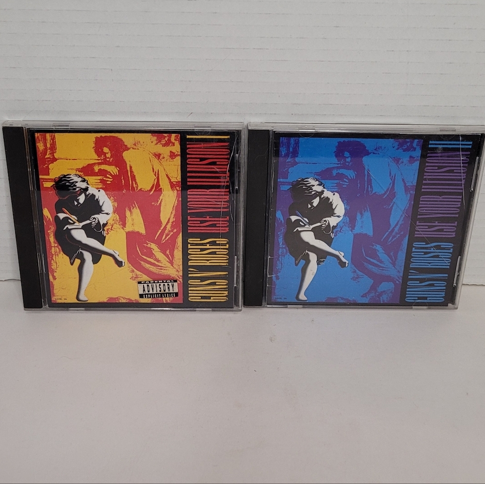Guns and Roses Use Your Illusion I & II CDs Set